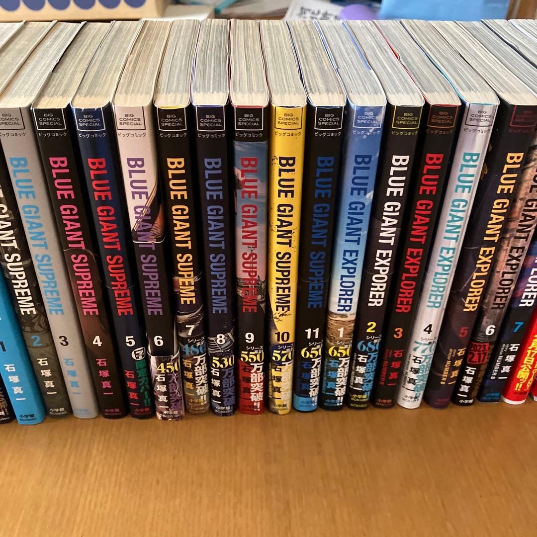 BLUE GIANT 全36巻セット 最新巻のモーメンタム第6巻まで！