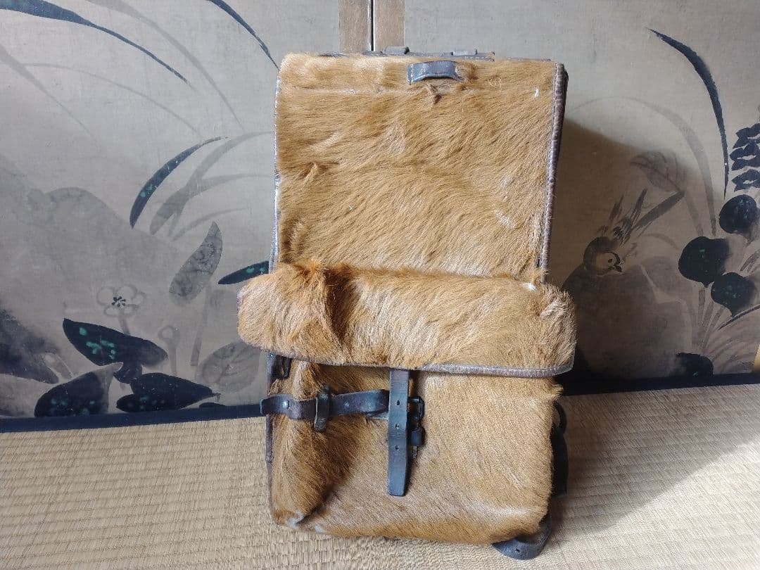 1943年製 スイス軍馬毛リュック ディスプレイ ミリタリー ナイジェル