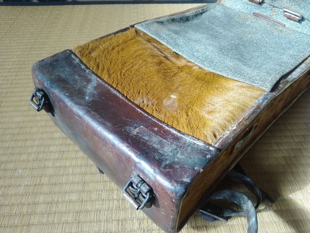 1943年製 スイス軍馬毛リュック ディスプレイ ミリタリー ナイジェル