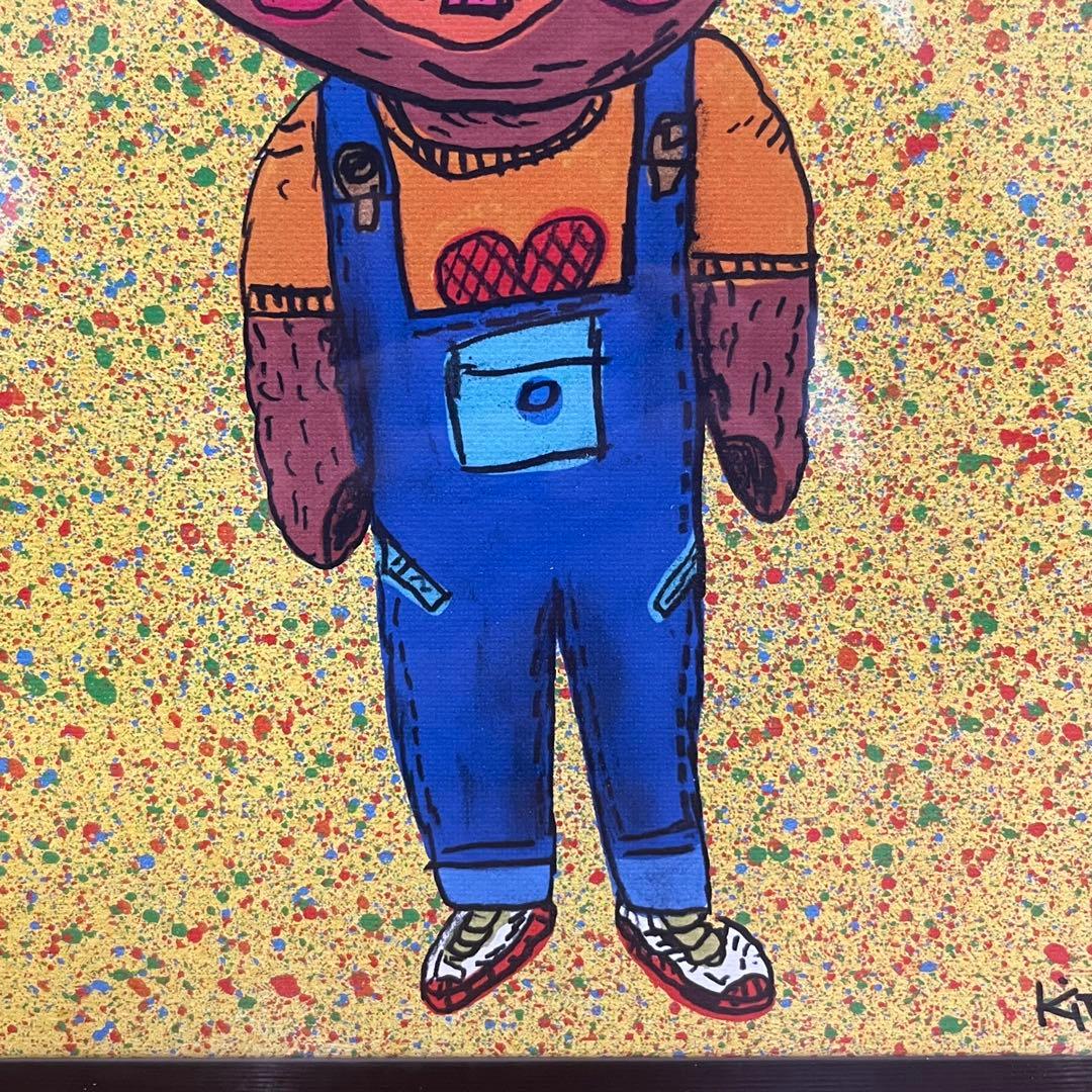 ロブ・キドニー 絵画 版画 Sunday Bear 7905 19/100 クマ