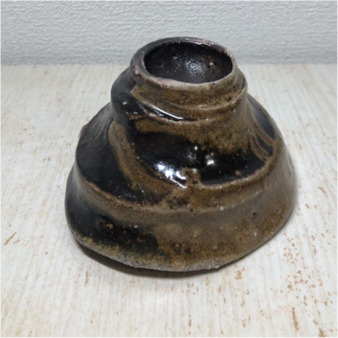 隠崎隆一 弟子 大岩智之 備前焼 黒酒呑 - メルカリ