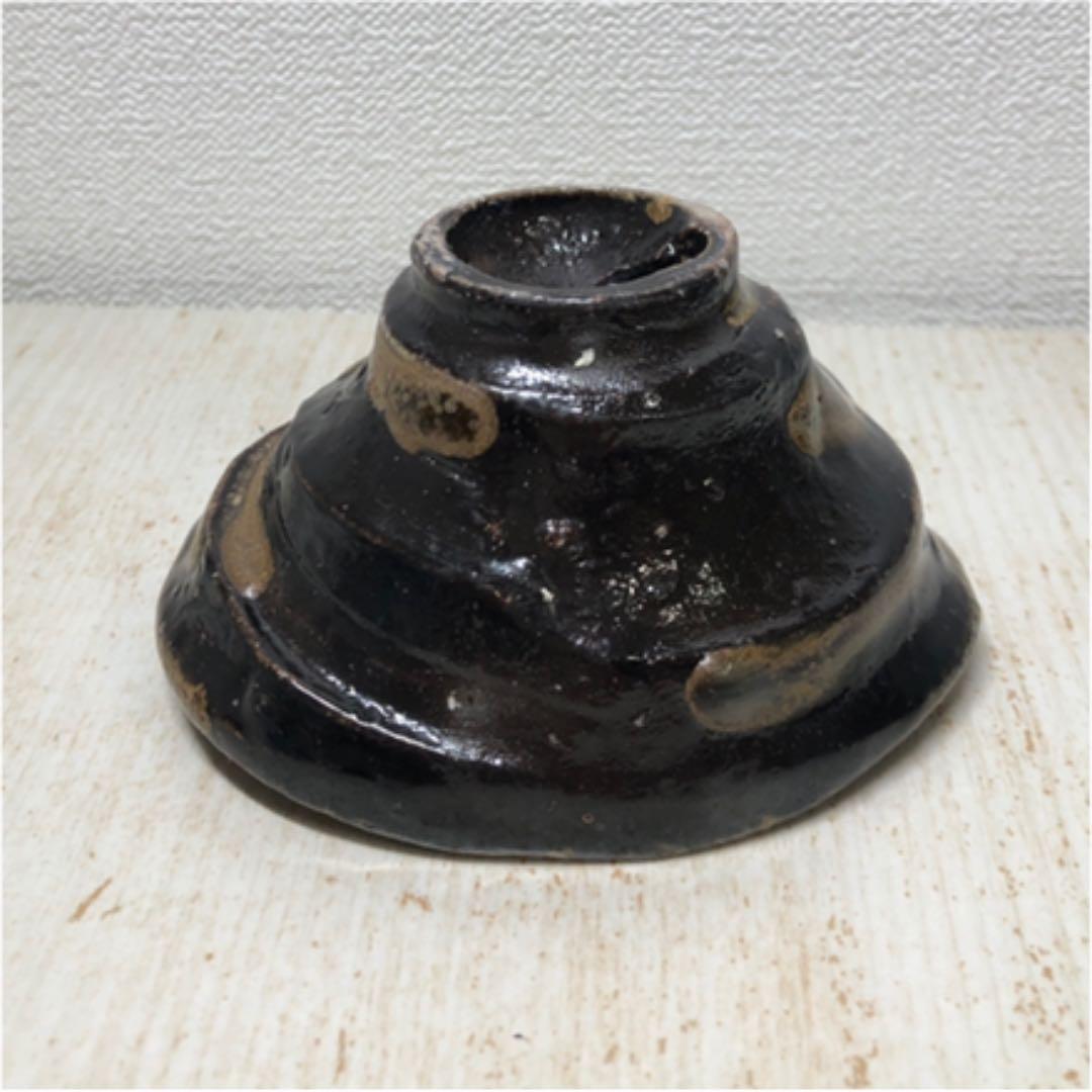 隠崎隆一 弟子 大岩智之 備前焼 黒酒呑 - メルカリ