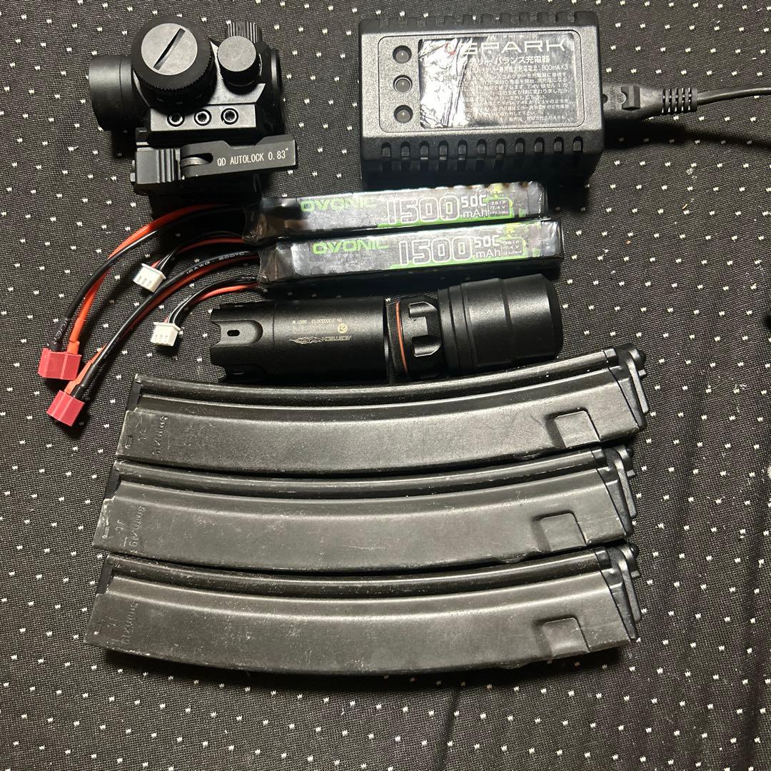 東京マルイ 次世代電動ガンMP5 A5 ドットサイト トレーサー マガジン