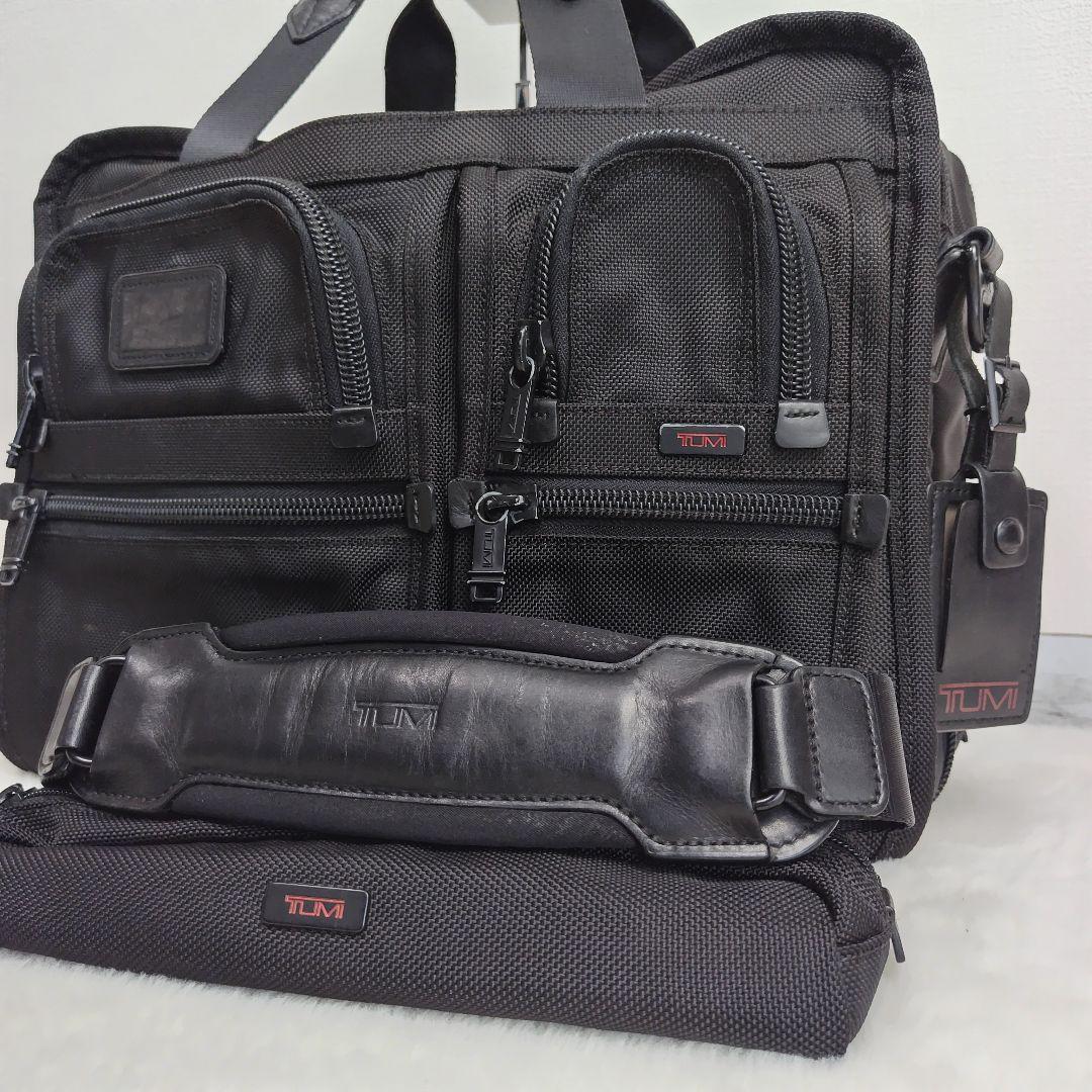 ✨美品✨TUMIブリーフケース　エクスパンダフルPCケース　ペンケース付2way