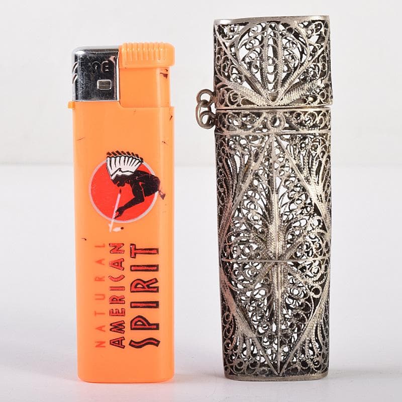 アンティーク 銀線細工 香入 ケース 約30g C R7761の通販はau PAY