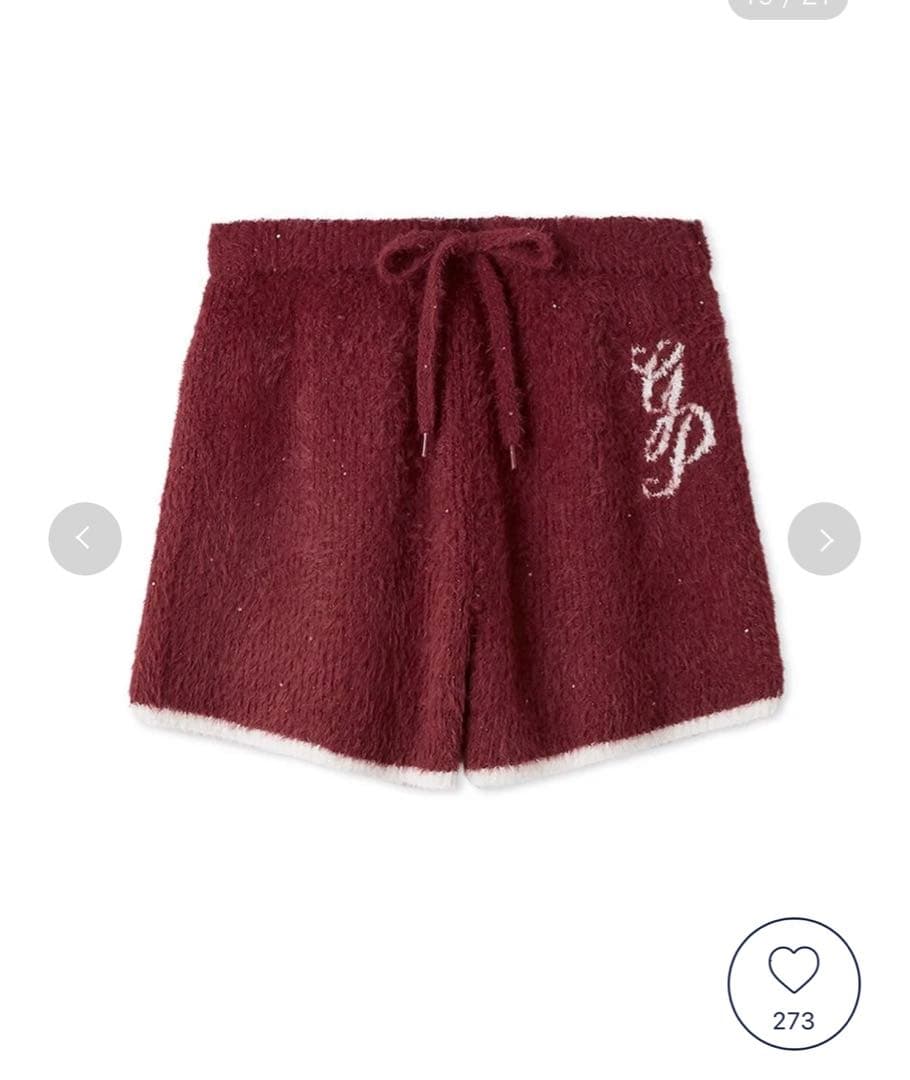 gelato pique（ジェラート ピケ） ラメフェザーカーディガン　セット