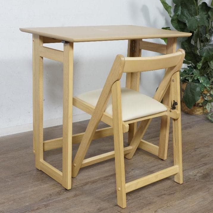 折りたたみデスク＆チェアー 学習机 2点セット 新生活応援