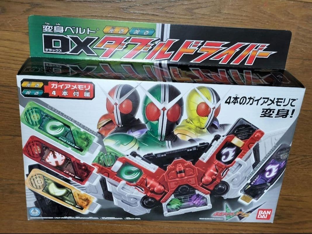 【放送当時物/未開封】仮面ライダー　DXダブルドライバー　DXオーズドライバー