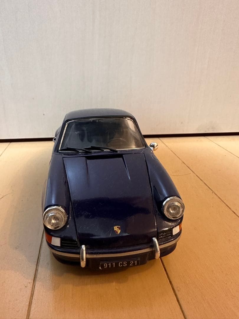 1/18 ミニカー ポルシェ 911 ネイビー 美品