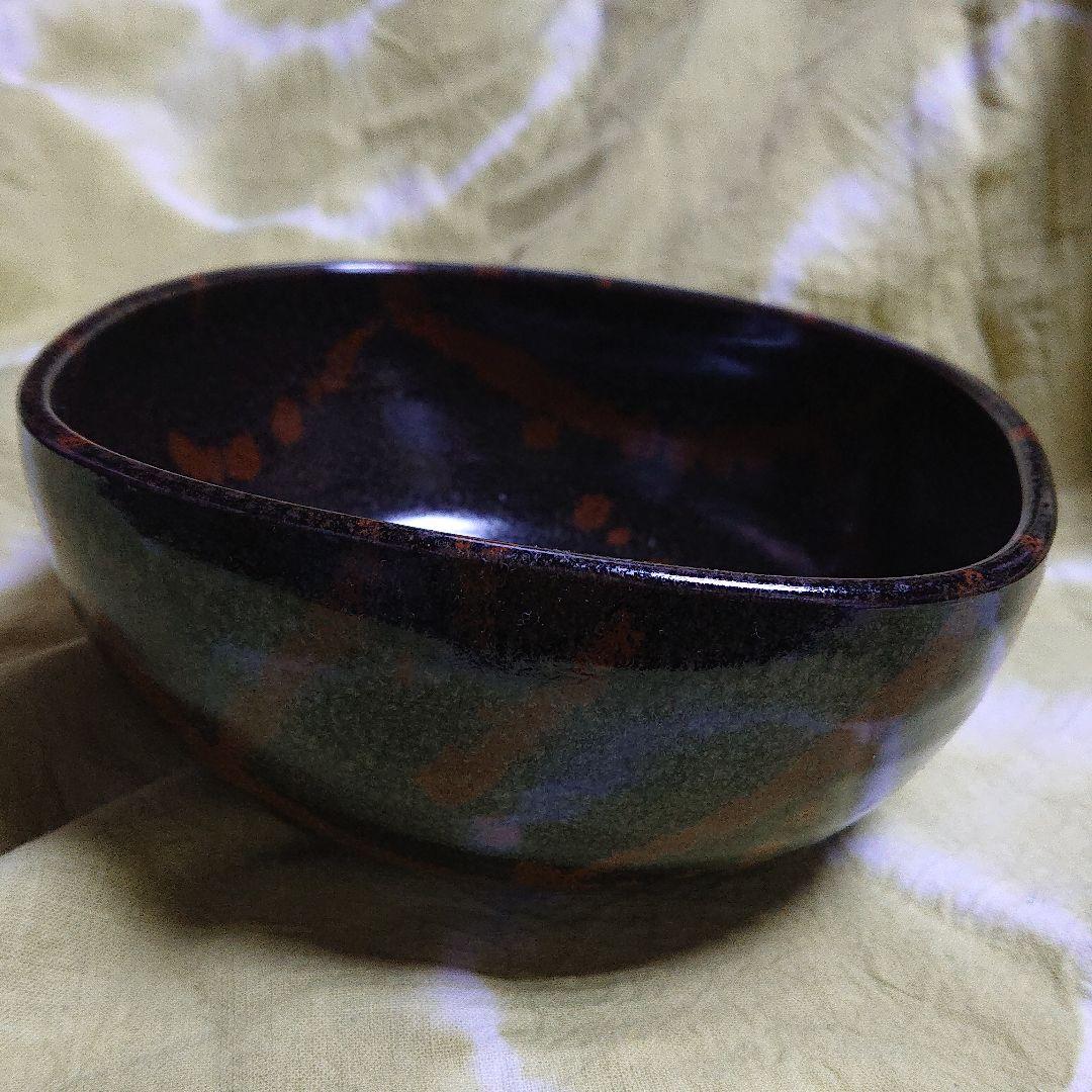 安田全宏 窒変釉掛分鉢