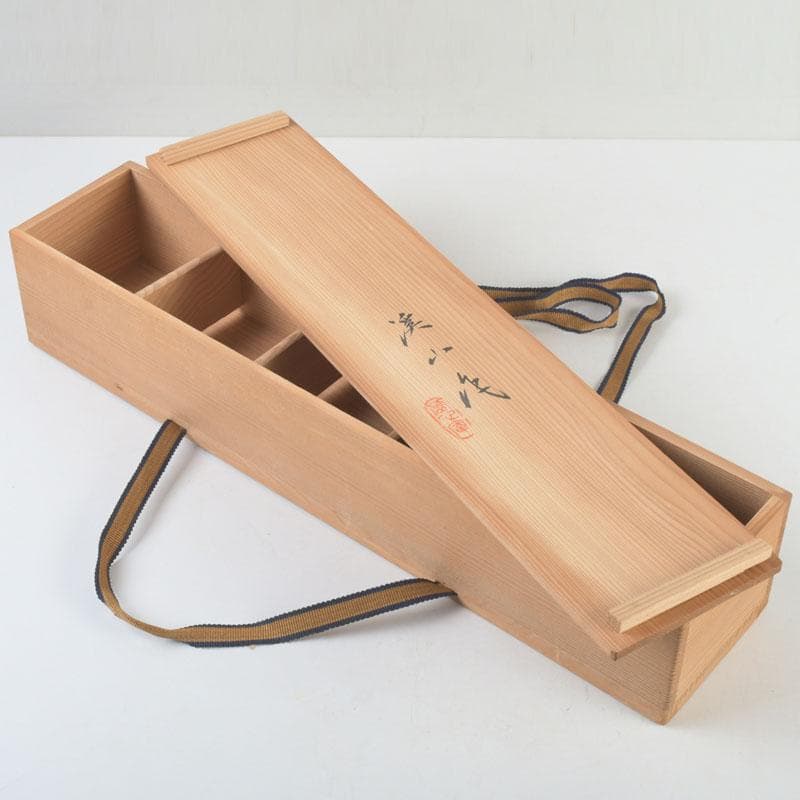 和食器 茶懐石 京焼 加藤渓山作 砧青磁 捻小附 五客