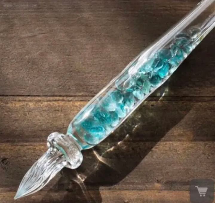 オンライン ガラス工房 まつぼっくり ガラスペン ストームグラス＋