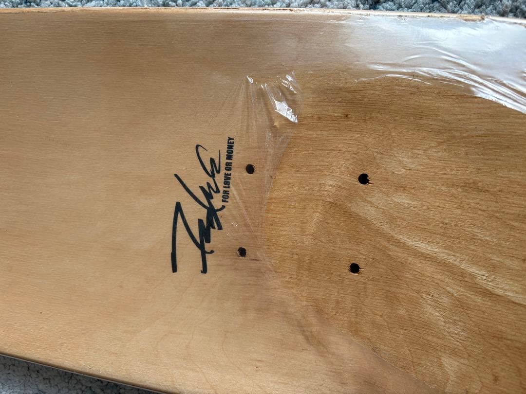 FUTURA 直筆サイン入り スケートデッキ FOR LOVE OR MONEY