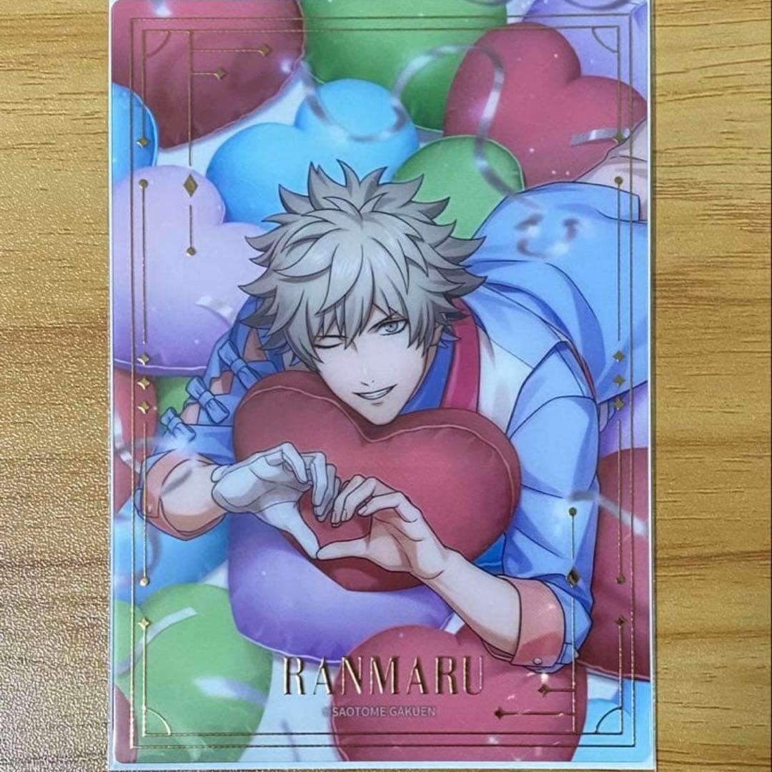 うたプリ AGF 蘭丸 箔押し風クリアカード カルナイ ライエモ - メルカリ