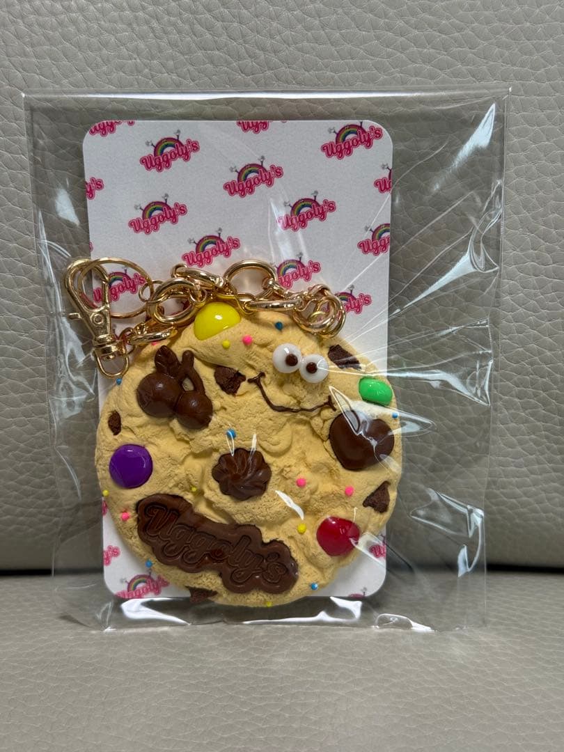 【新品未使用】uggoly's ユッゴリーズ クッキー チャーム キーホルダー