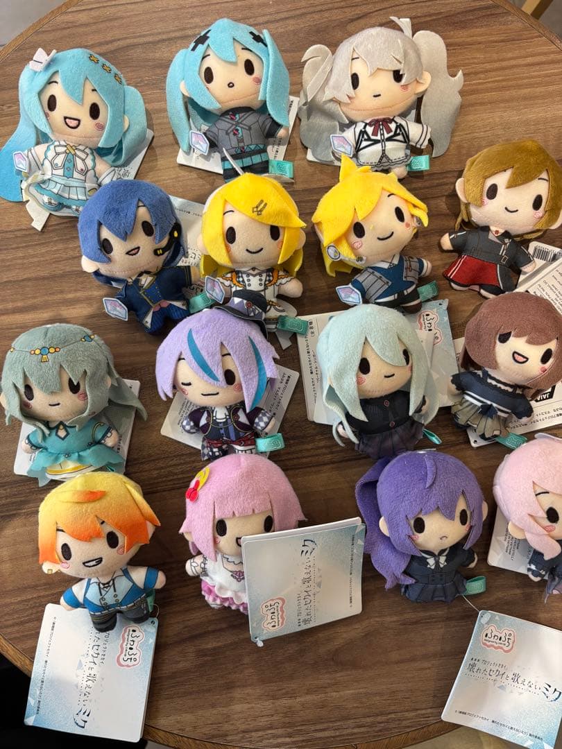 劇場版 プロジェクトセカイ ふわぷち マスコット ぬいぐるみ 全16種類