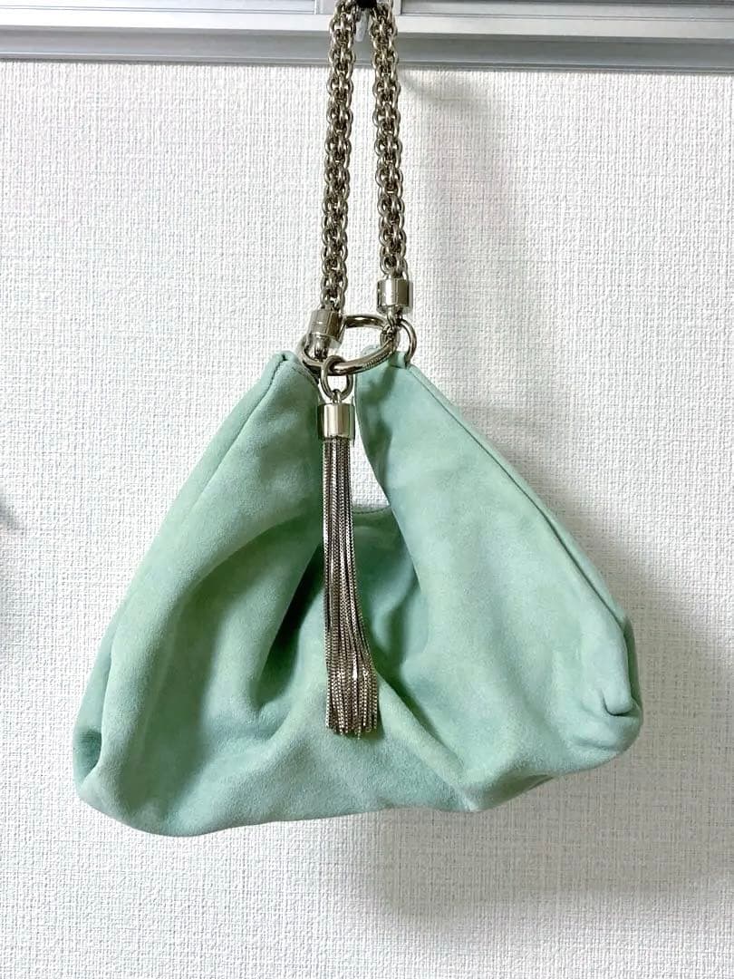 【新品未使用】JIMMY CHOO／CALLIE グリーン