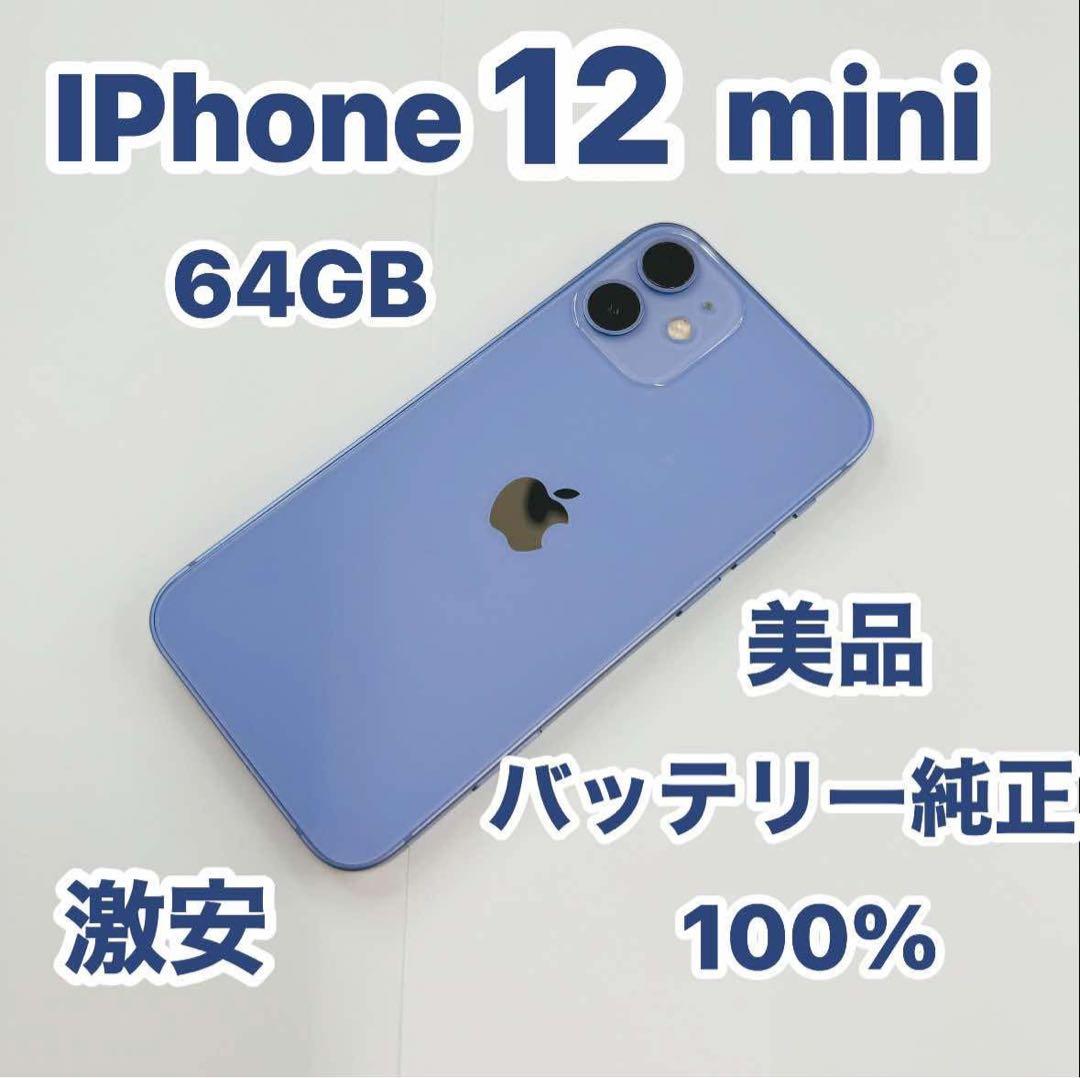 iPhone 12 mini 64GB 青 美品 Amazon.com: Apple iPhone 12 Mini, 64GB