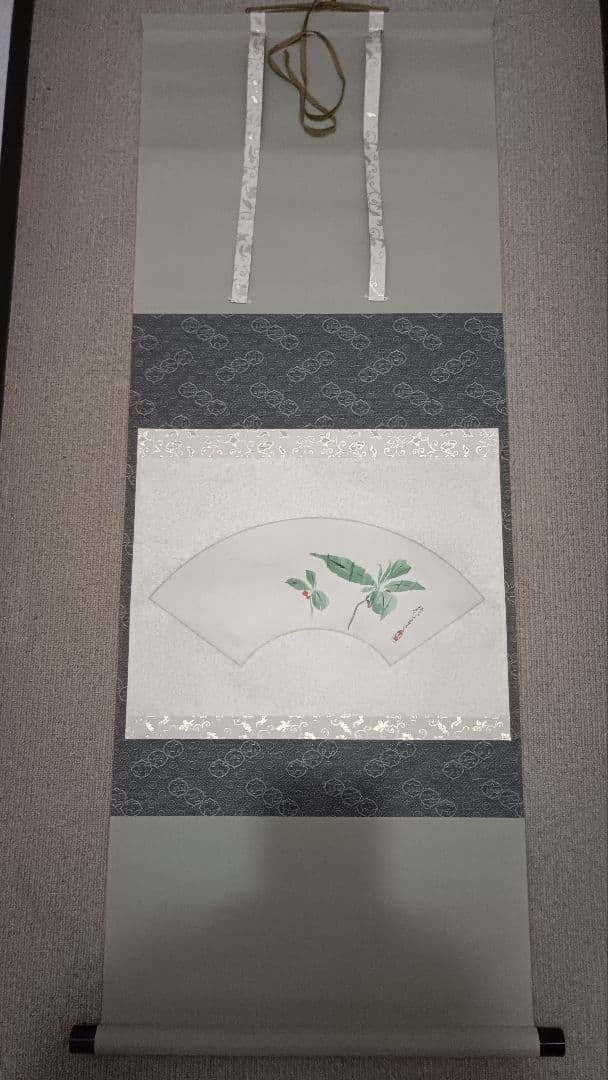 酒井抱一 掛け軸 四季扇面図 4幅セット 春夏秋冬 フィラデルフィア美術館