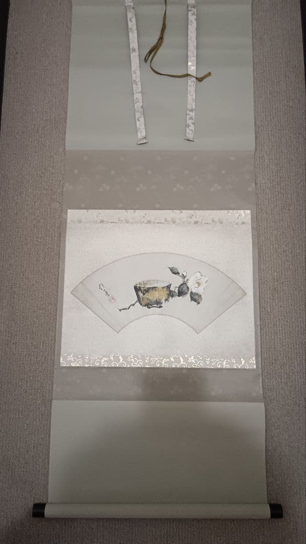 酒井抱一 掛け軸 四季扇面図 4幅セット 春夏秋冬 フィラデルフィア美術館