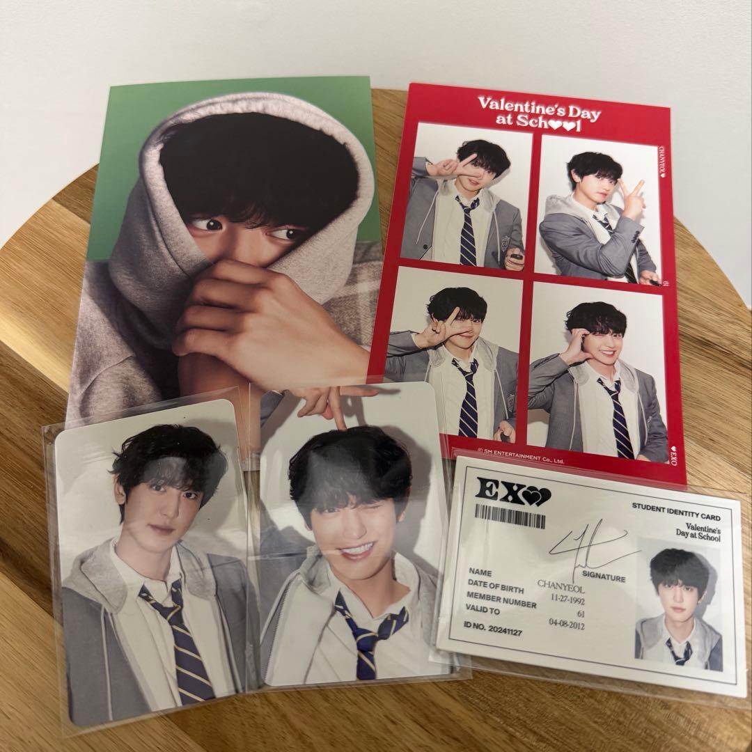 exo／チャニョル／シーグリ2024／トレカ／ポストカード - メルカリ