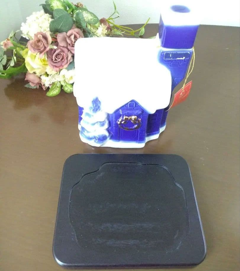 ✩サントリークリスマス1988X.O [未開封]ハウスと[空瓶]木馬のセット