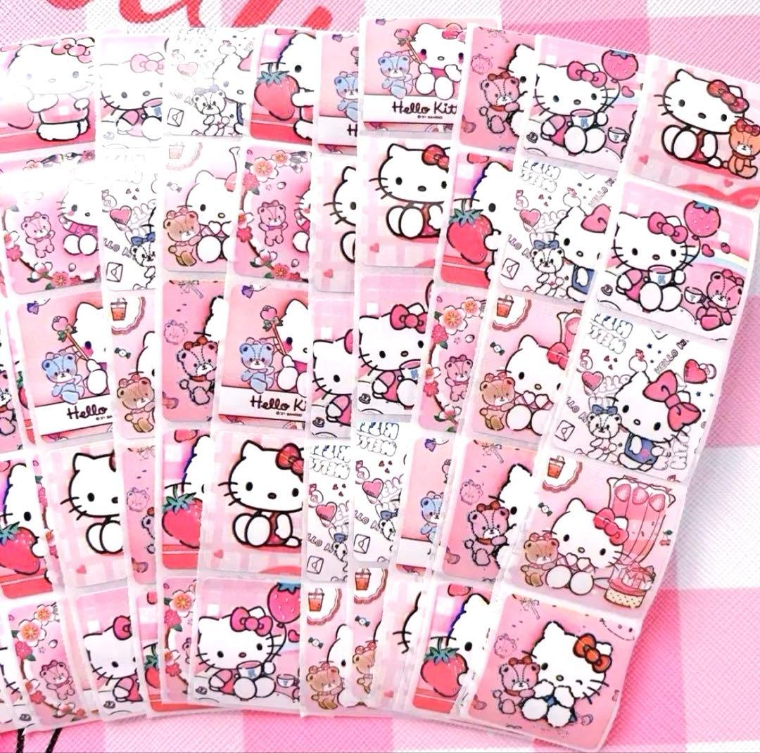 サンリオ キティちゃん ロールシール 切り売り 8種類 100枚 - メルカリ