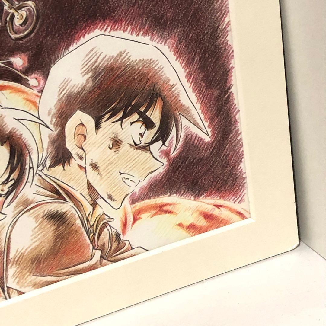 から紅の恋歌ラブレターアニメ原画レプリカ複製原画服部平次遠山和葉平和