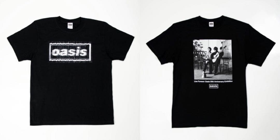 【未開封】oasis 30th 特別展／Tシャツ2種／L ／新品・おまけ付 2026年最新】OASIS tシャツ 特別展の人気アイテム - メルカリ