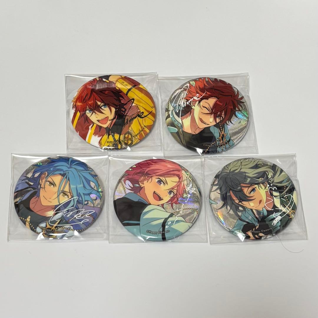 あんスタ Crazy:B 缶バッジ5点セット - メルカリ