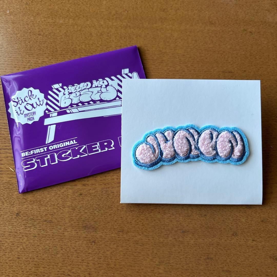 BE:FIRST JUNON シークレットモコモコ刺繍ステッカー - メルカリ