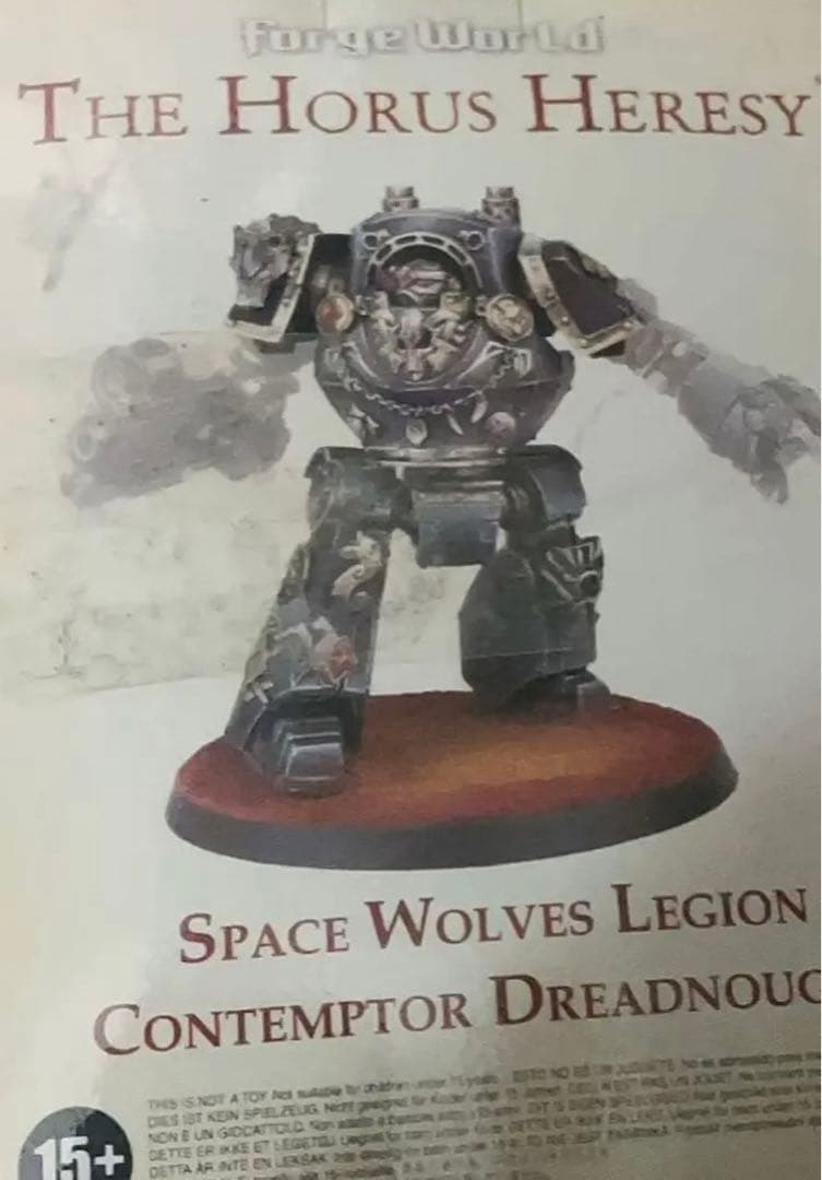 ウォーハンマー　コンテンプタードレッドノート・スペースウルフ Amazon.co.jp: JoyToy ウォーハンマー 40K:スペースウルフ コン