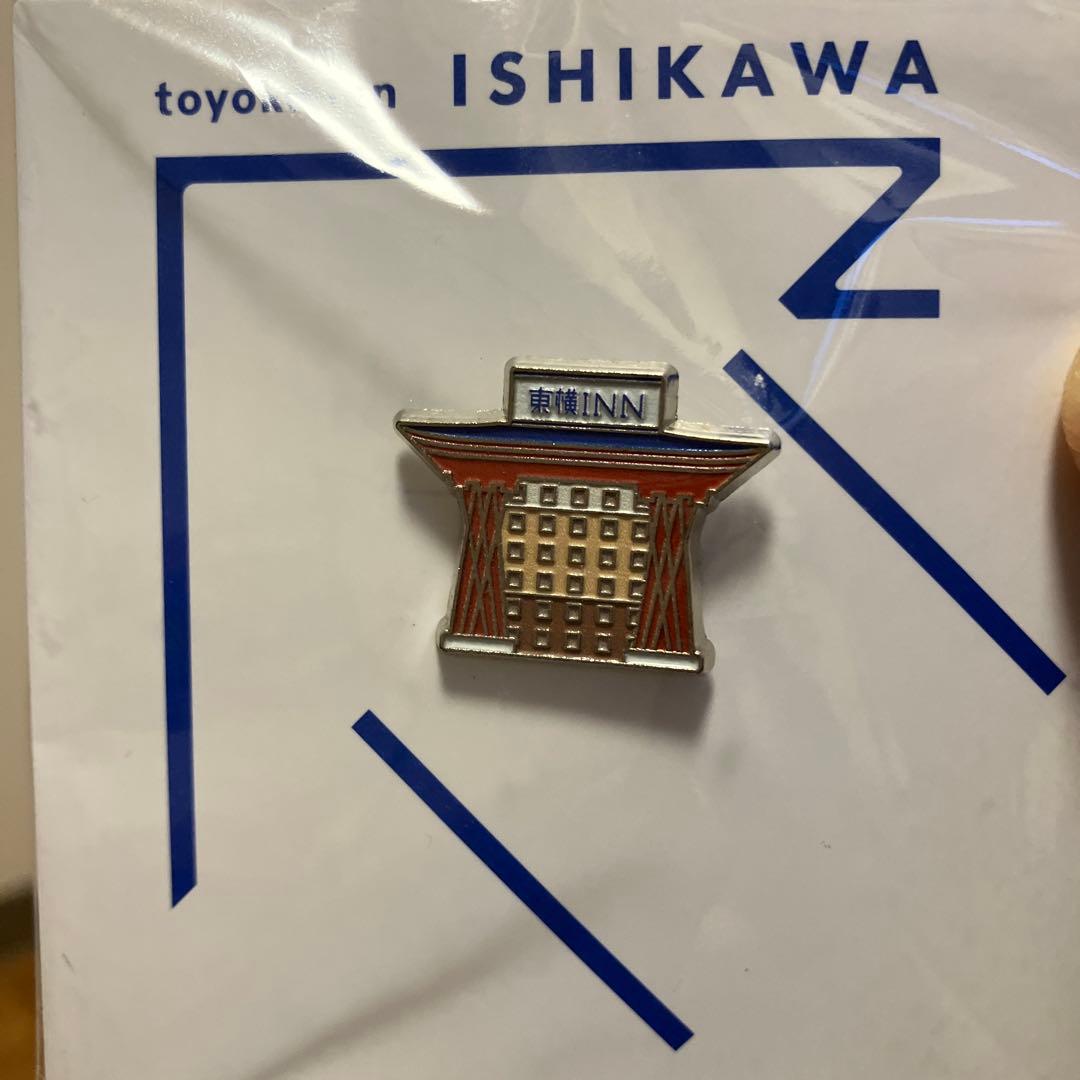 東京横イン 石川県 ご当地限定ピンバッチ 金沢駅(鼓門) 東横INN ご当地
