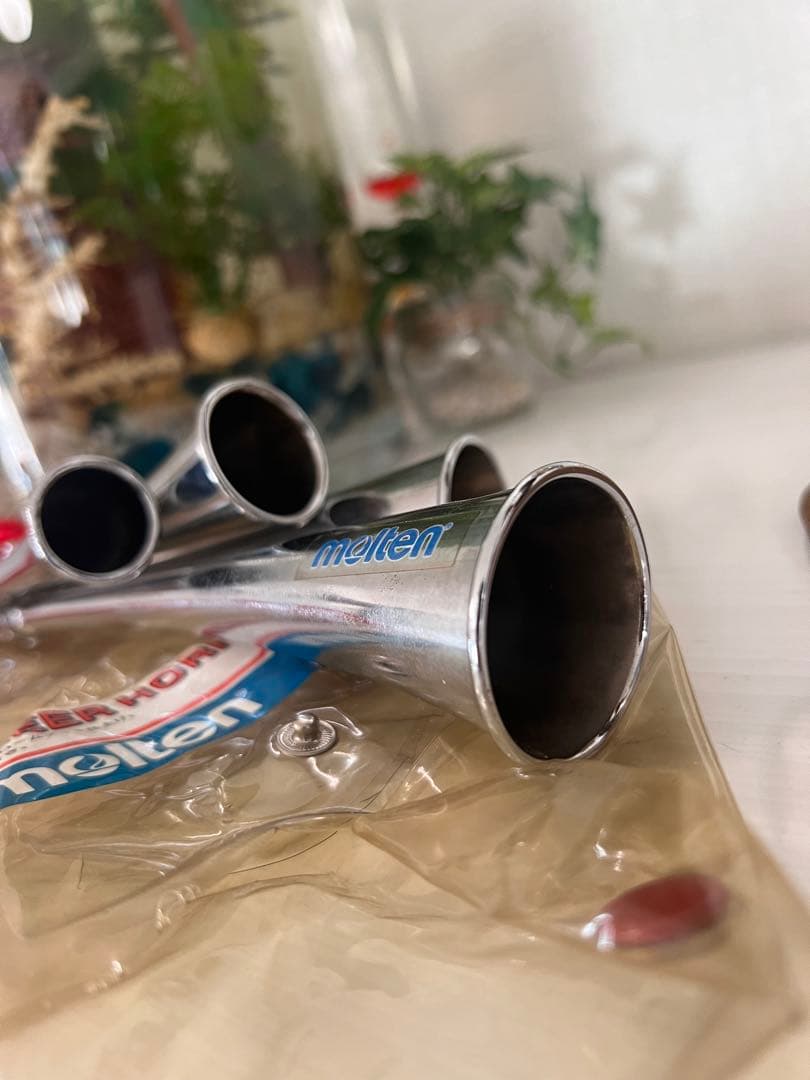 新品未使用 】 ‼️サッカーホーン✴︎molten CHEER HORN