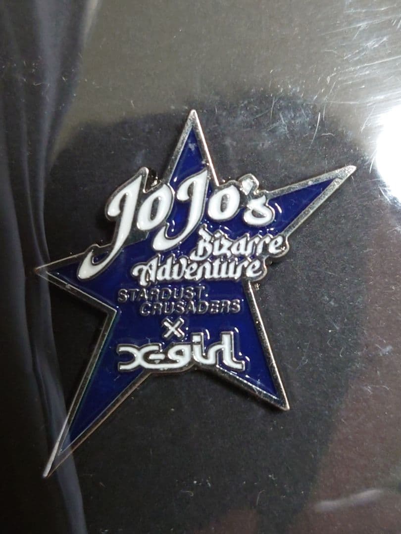 X-girl(エックスガール) × ジョジョの奇妙な冒険 ピンバッジ 2種セット