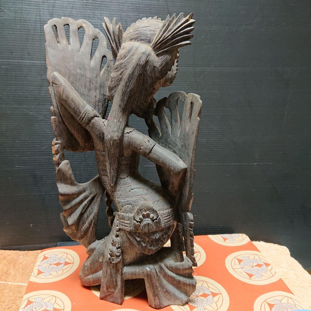 インドネシア木彫り - メルカリ