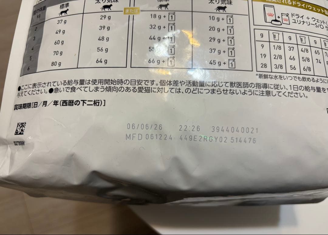 値下げ】ROYAL CANIN ユリナリー-S/O ライト4kg+おまけ！