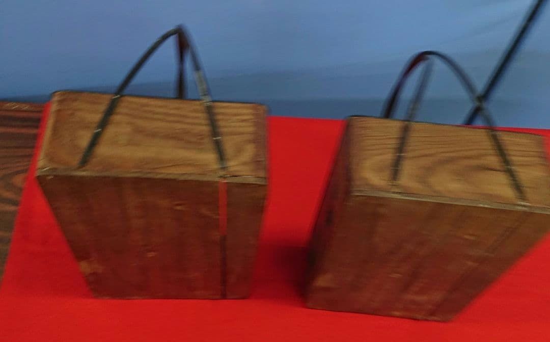 茶道具 煙草盆 一対