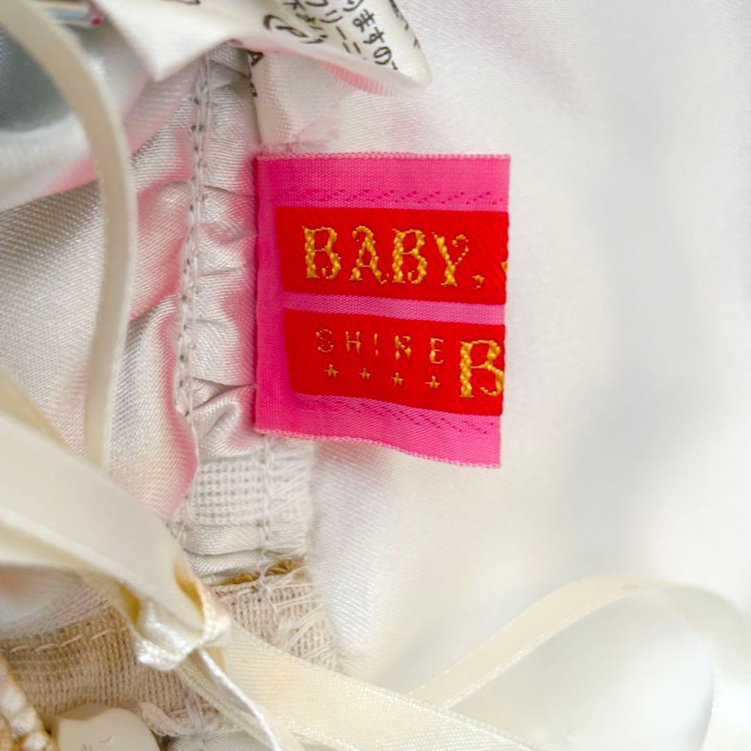 ネコちゃん様用 ベイビーザスターズシャインブライト 総柄リボン レーススカート