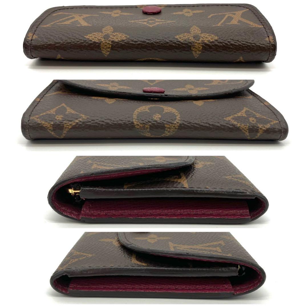 リコ♪専用ルイヴィトン ポルトモネ ロザリ ケース モノグラム フューシャ