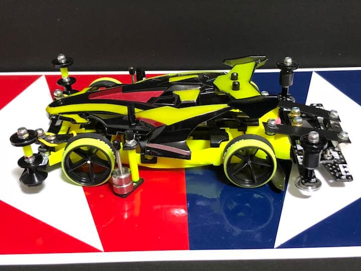 ミニ四駆 完成品 MA カスタムマシン アズールMK-3 ゼロワン仕様