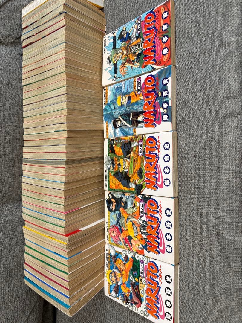 【初版多数あり】NARUTO 1～48巻＋おまけ文庫本初版セット