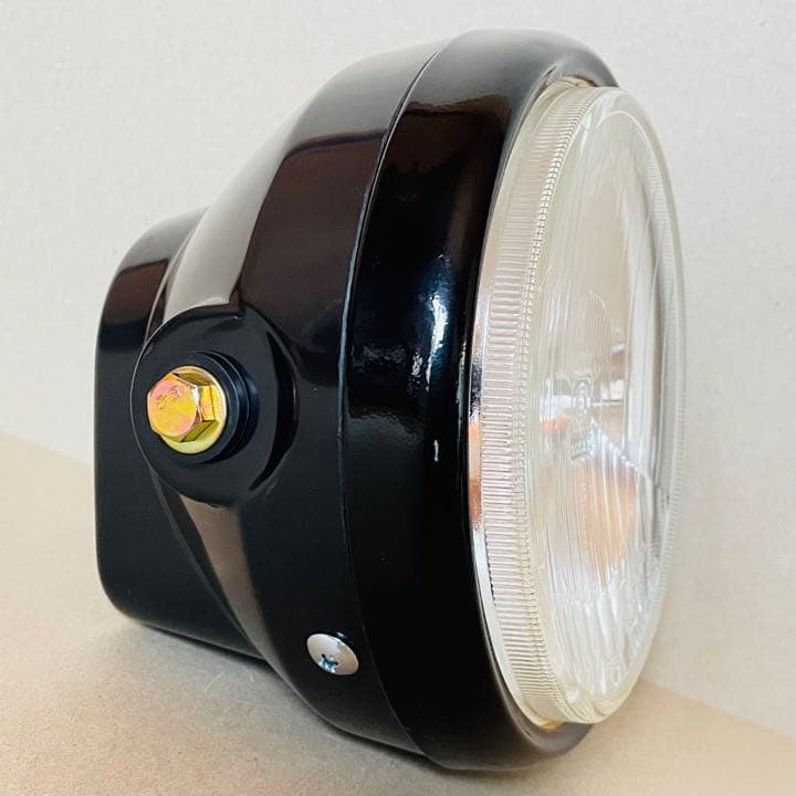 当時物 シビエ 凹み ヘッドライト 160φ CIBIE バブ CB250T