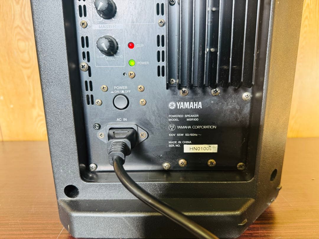 YAMAHA MSR100 パワードスピーカー 1本 ヤマハ