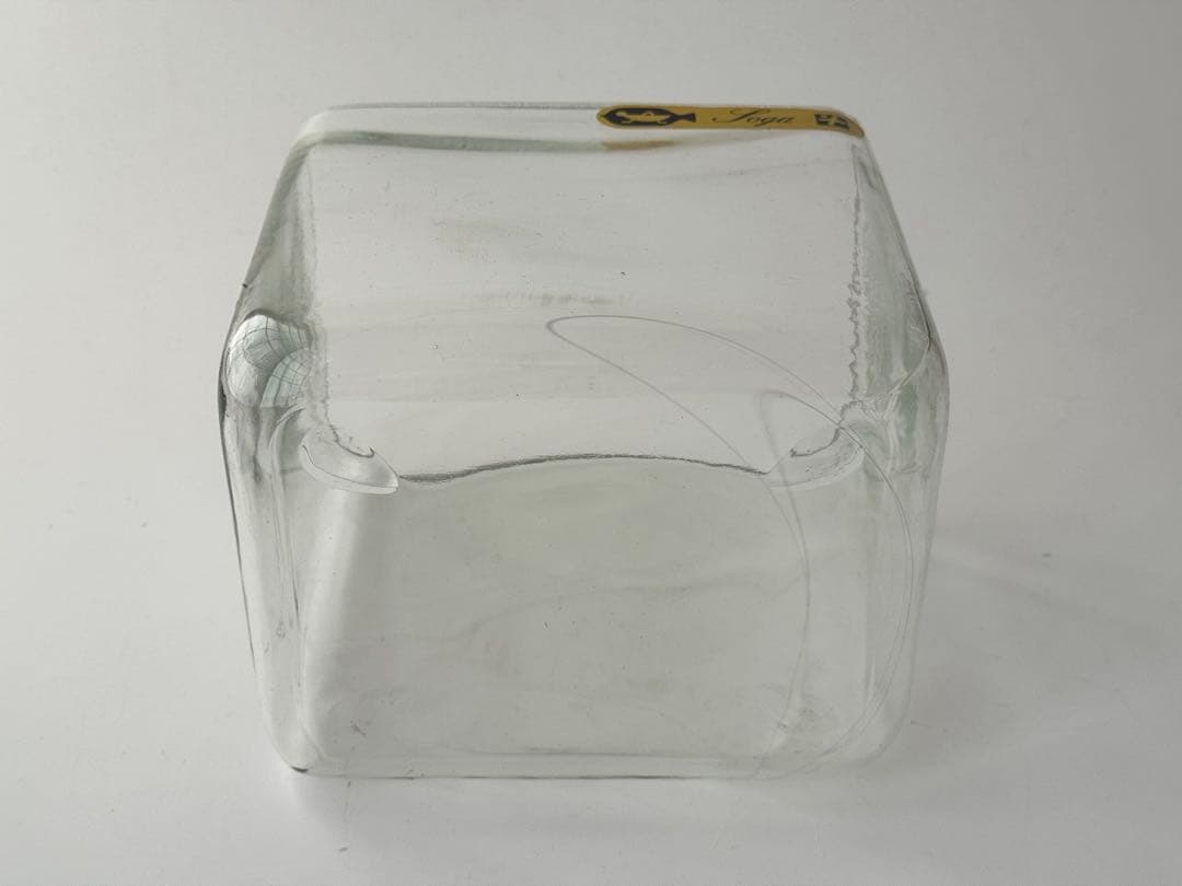 未使用】金魚鉢 昭和レトロ 曽我ガラス 3個セット 箱付き アンティーク