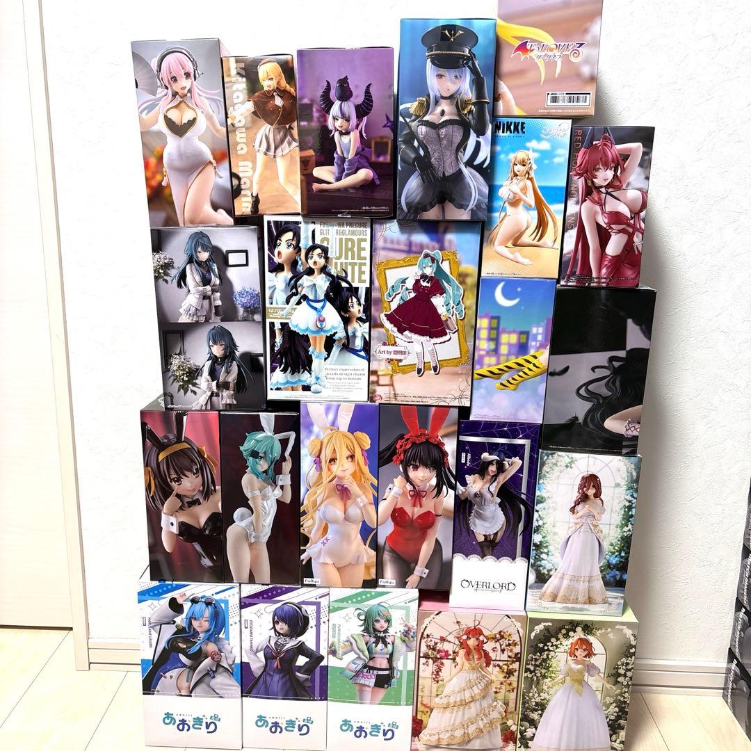 美少女フィギュア まとめ売り⑮五等分の花嫁 あおぎり高校 NIKKE等【23体】