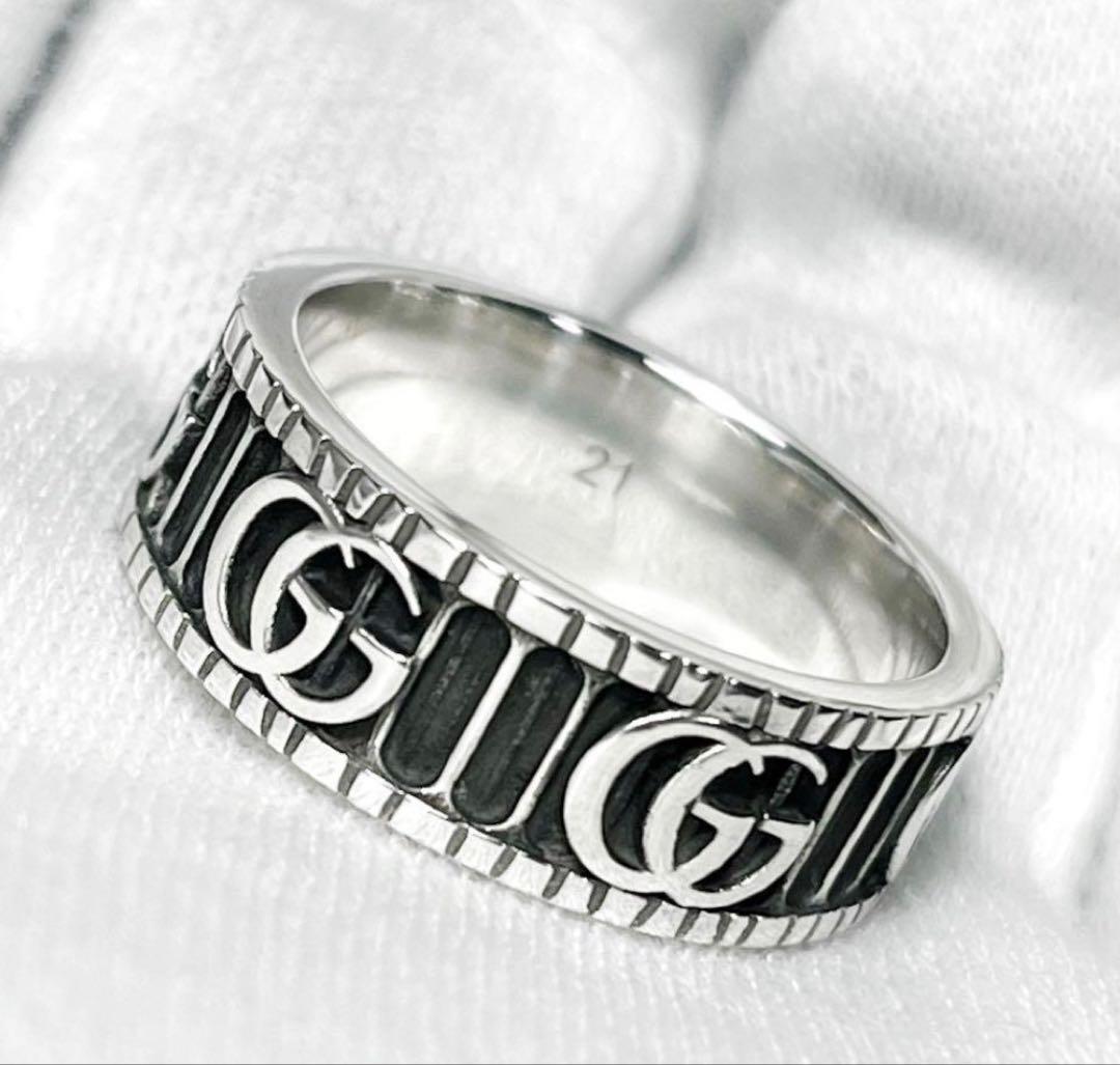 美品　GUCCI 指輪　マーモントリング　20号