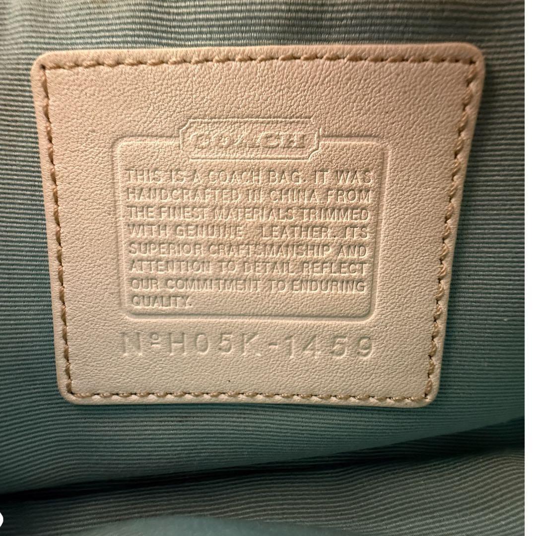 《入手困難》coach ショルダーバック ソーホー キャンバス レザー y2k