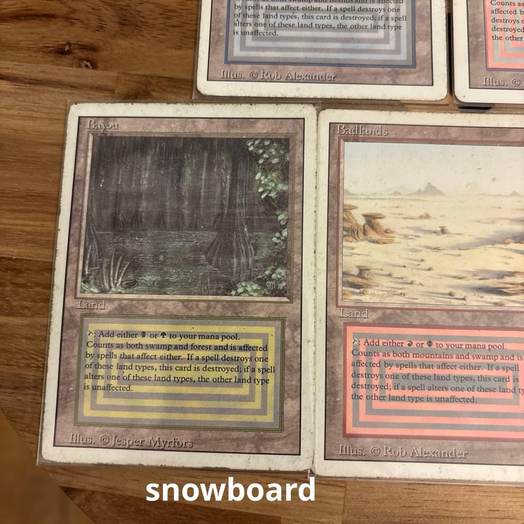 m*3様 black lotus アンリコ　ライオンの瞳のダイアモンド4枚　デュ