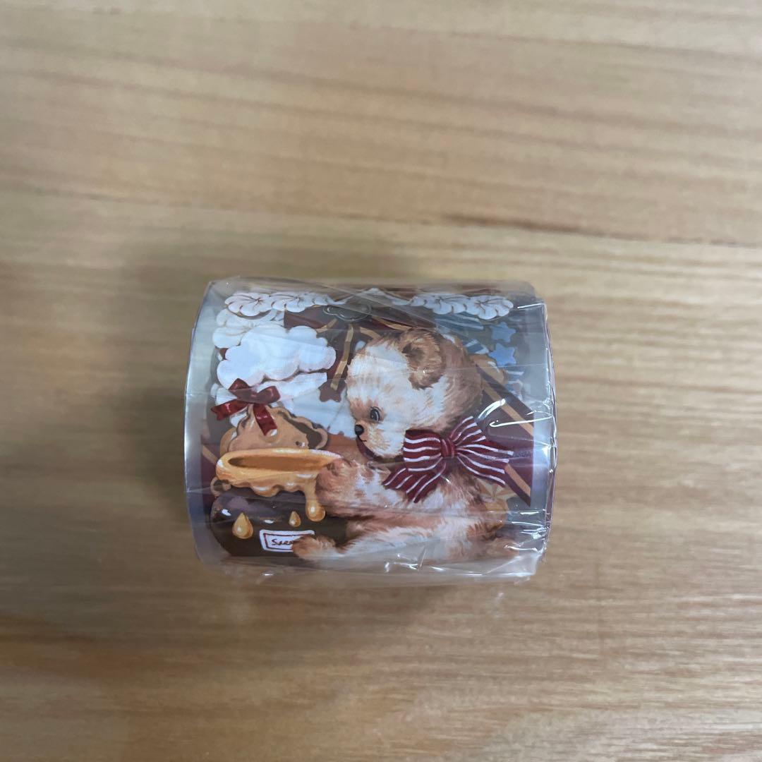 ☆セール☆海外製 fairylady PET マステ テディベア cooking